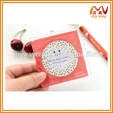 Creative fruit sticky notepad, different design of cute sticky note